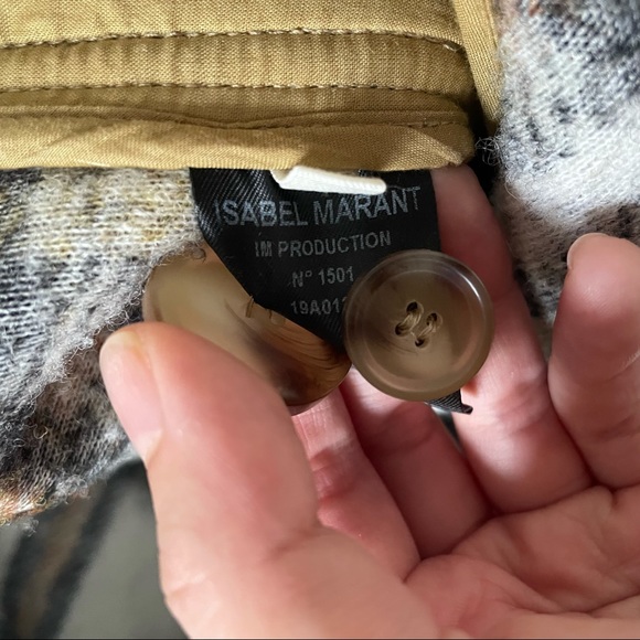 *SOLD* Isabel Marant Etoile Gabrion Coat Shacket - Picture 10 of 16